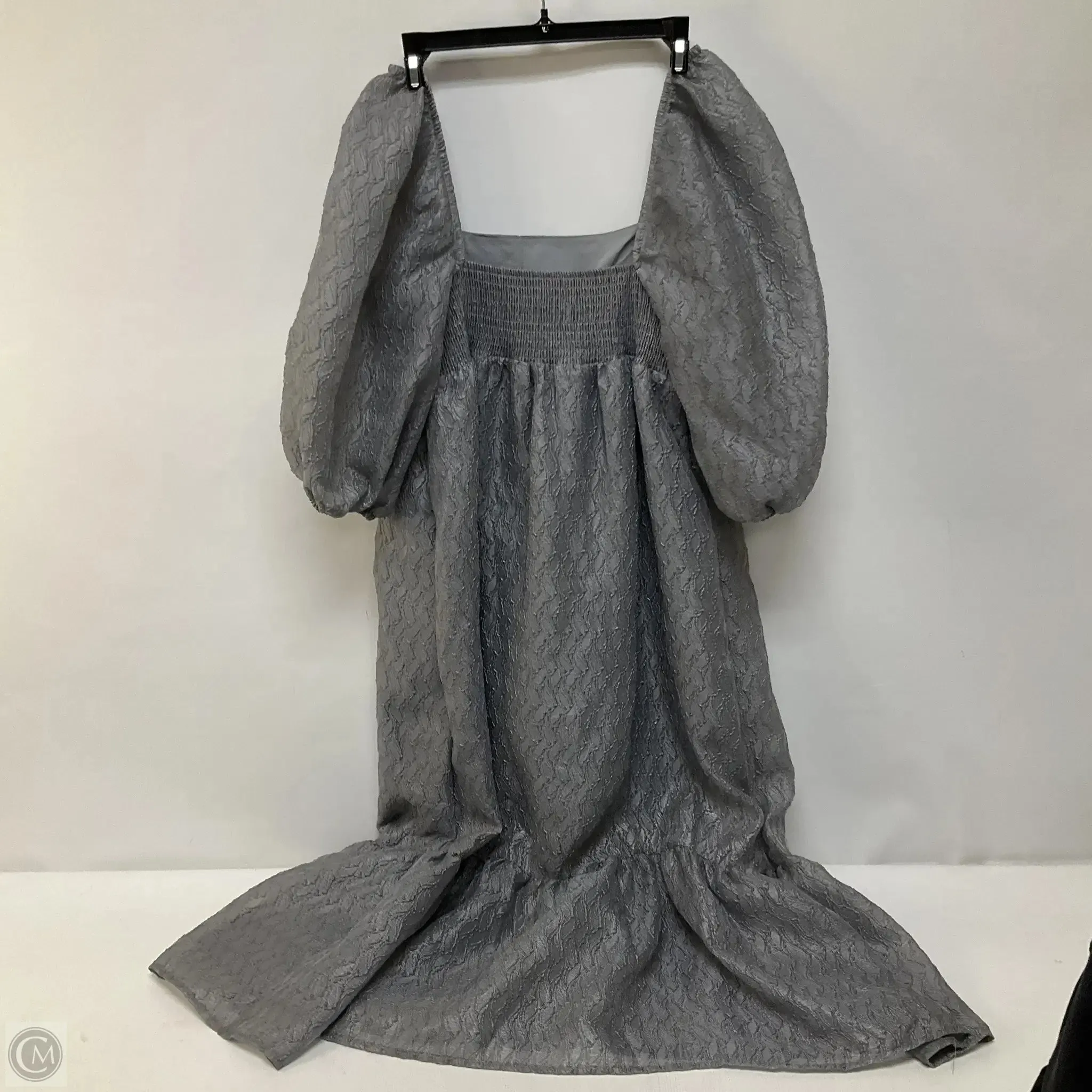 Dress Casual Maxi By Anthropologie In Grey, Size: M