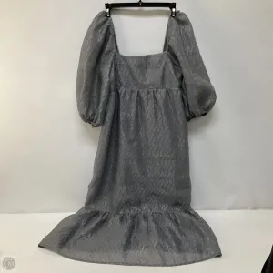 Dress Casual Maxi By Anthropologie In Grey, Size: M