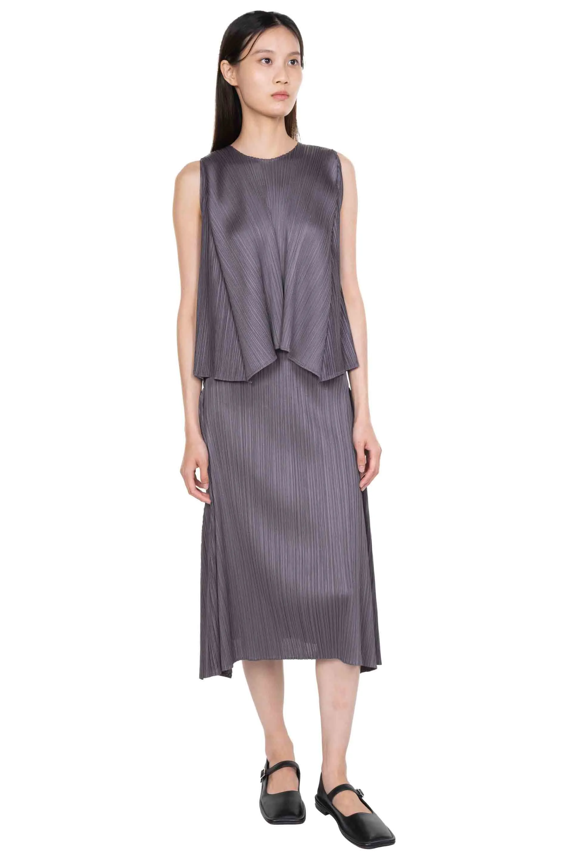 Efficient Square Skirt Grey