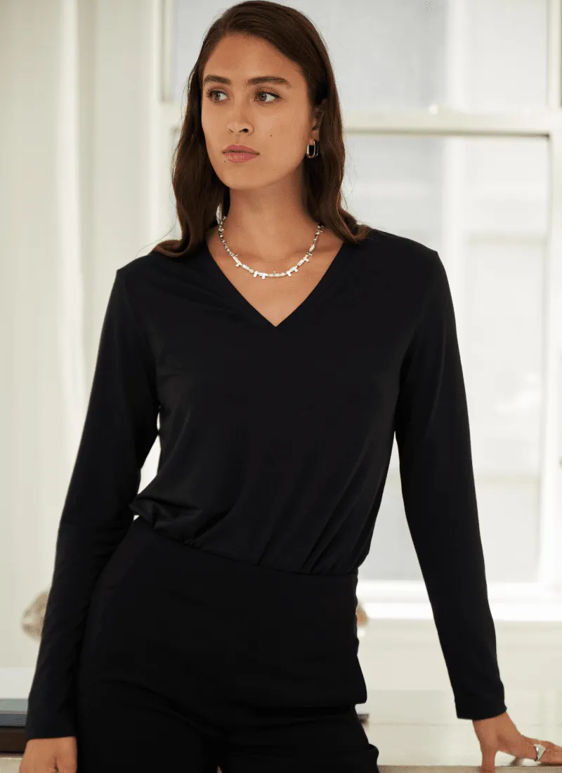 Eliana V-Neck Top