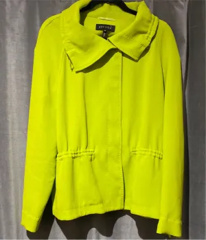 Escada Neon Green Collared Jacket