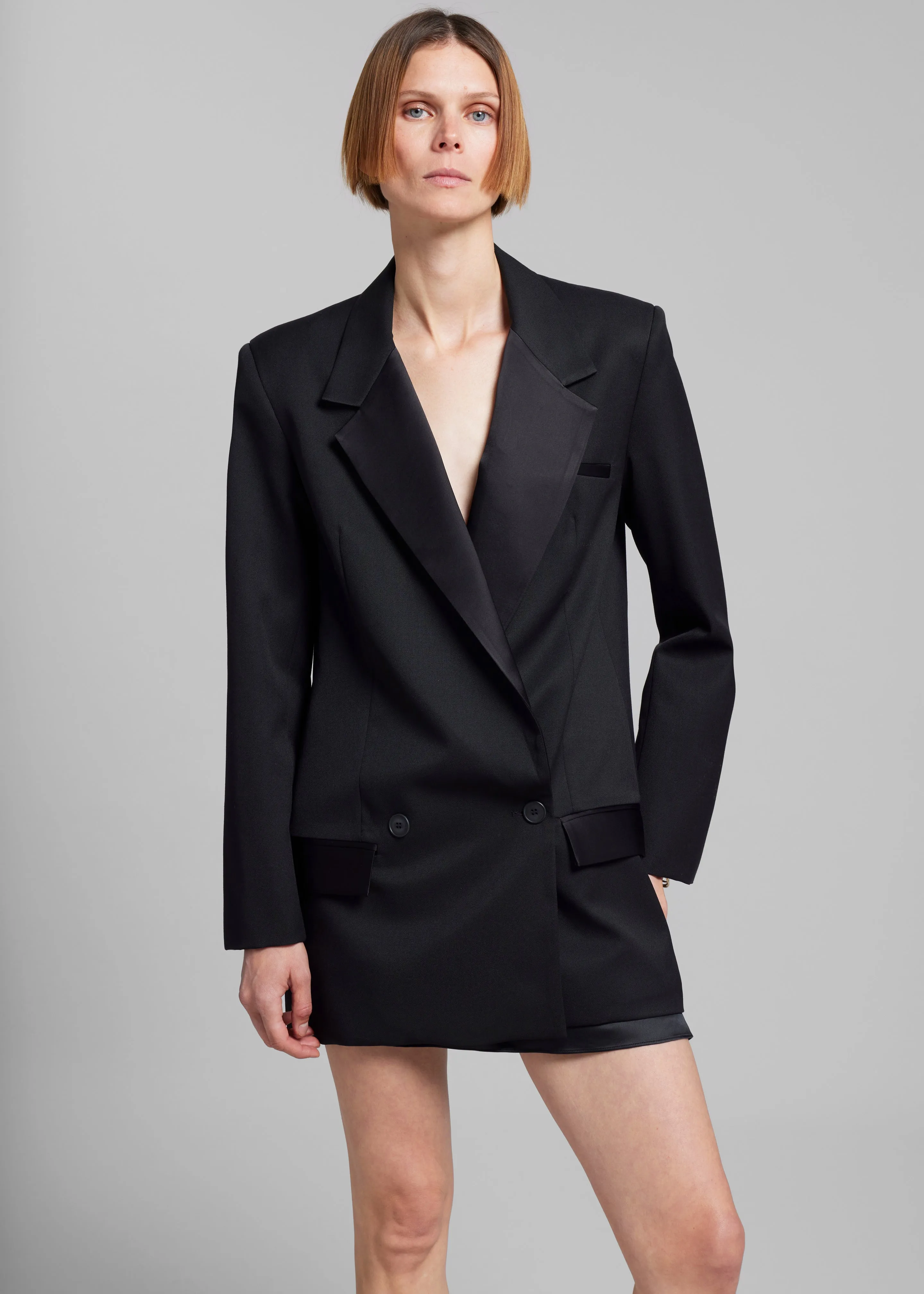 Esse Studios Tux Double Blazer - Black