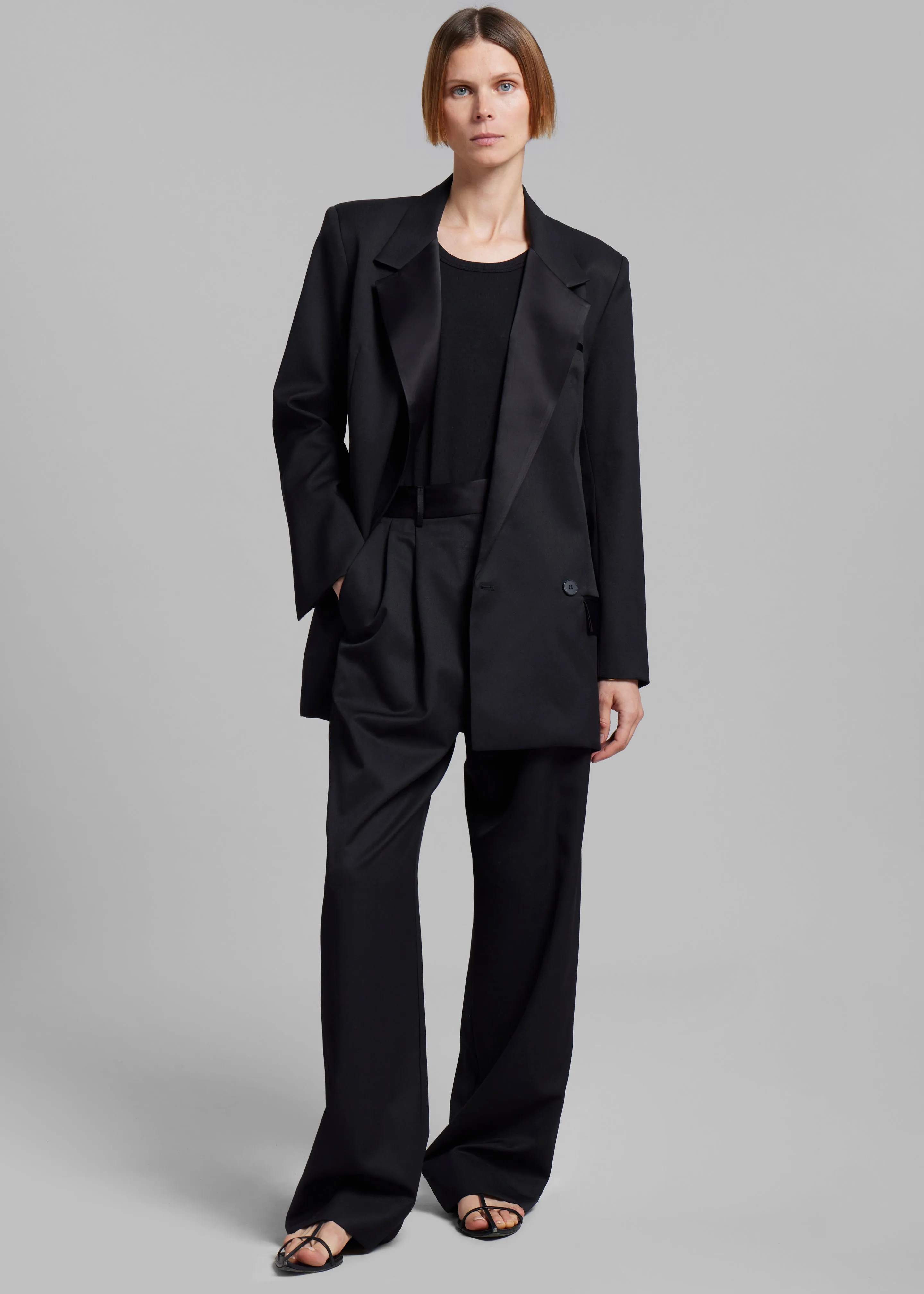 Esse Studios Tux Double Blazer - Black