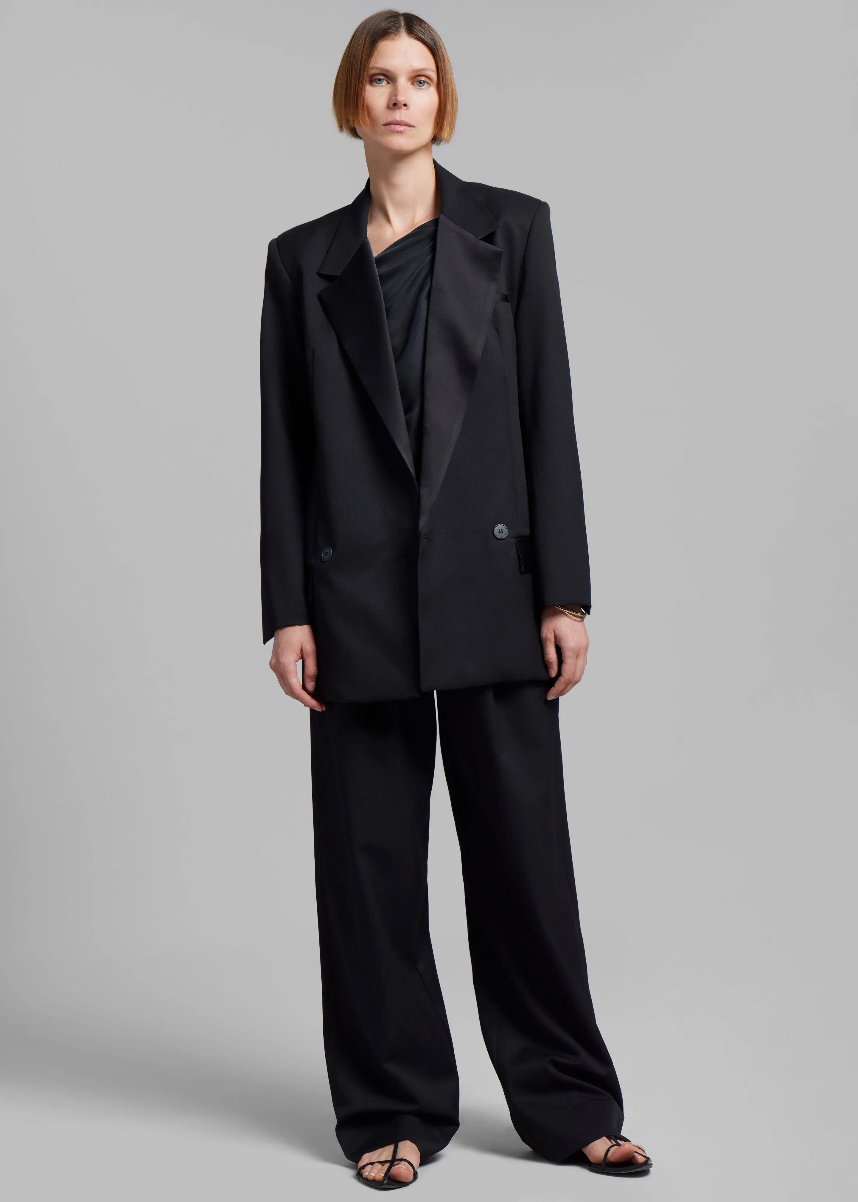 Esse Studios Tux Double Blazer - Black