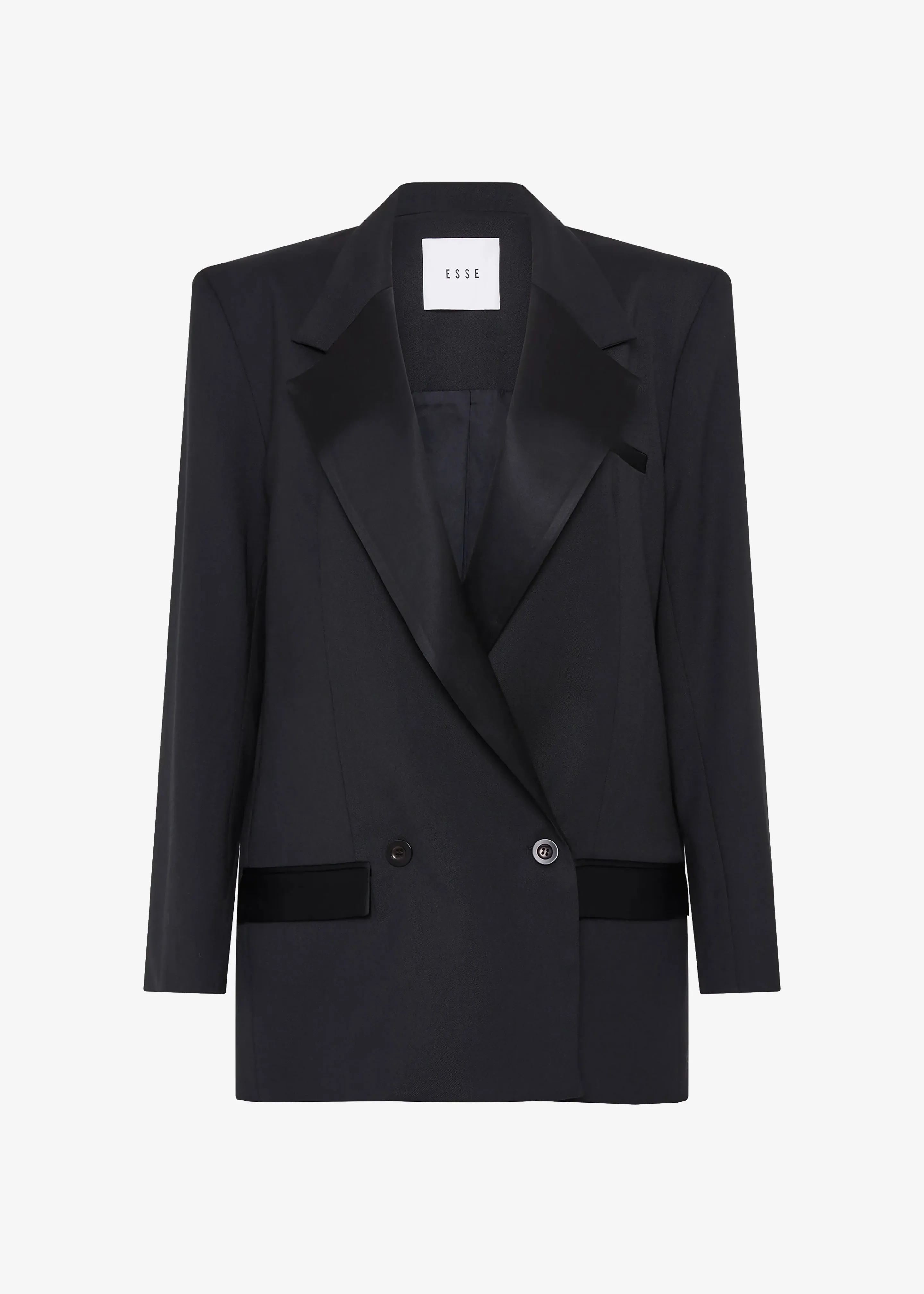 Esse Studios Tux Double Blazer - Black