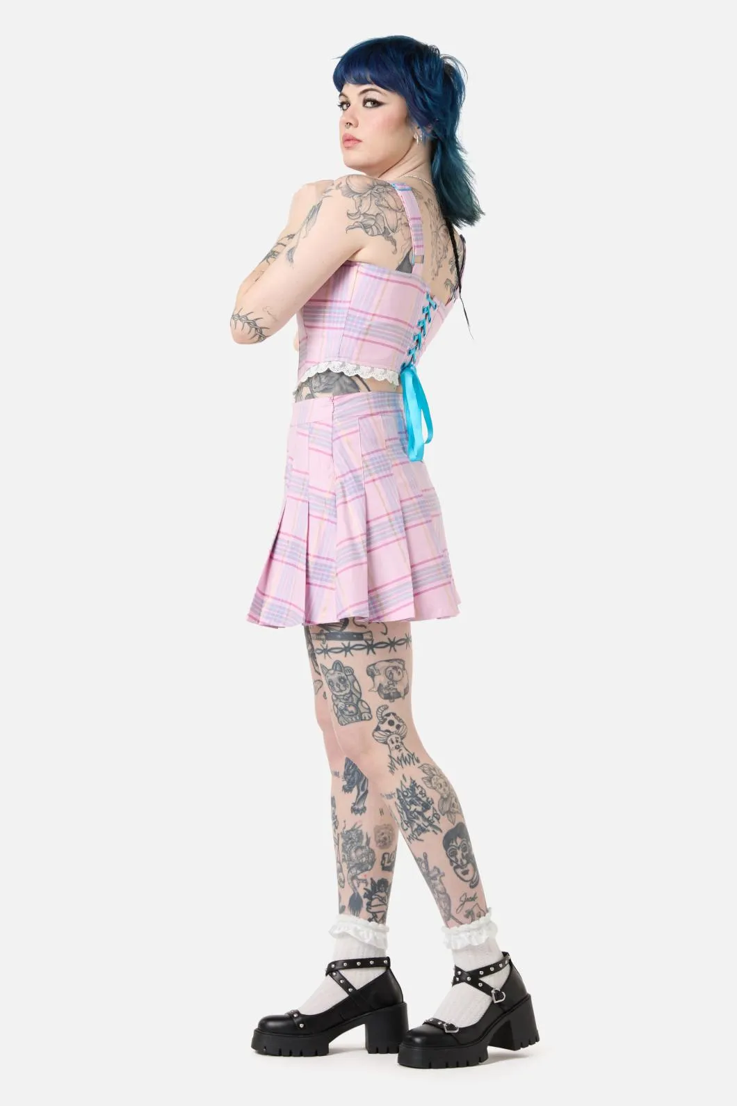 ETA Tartan Skort