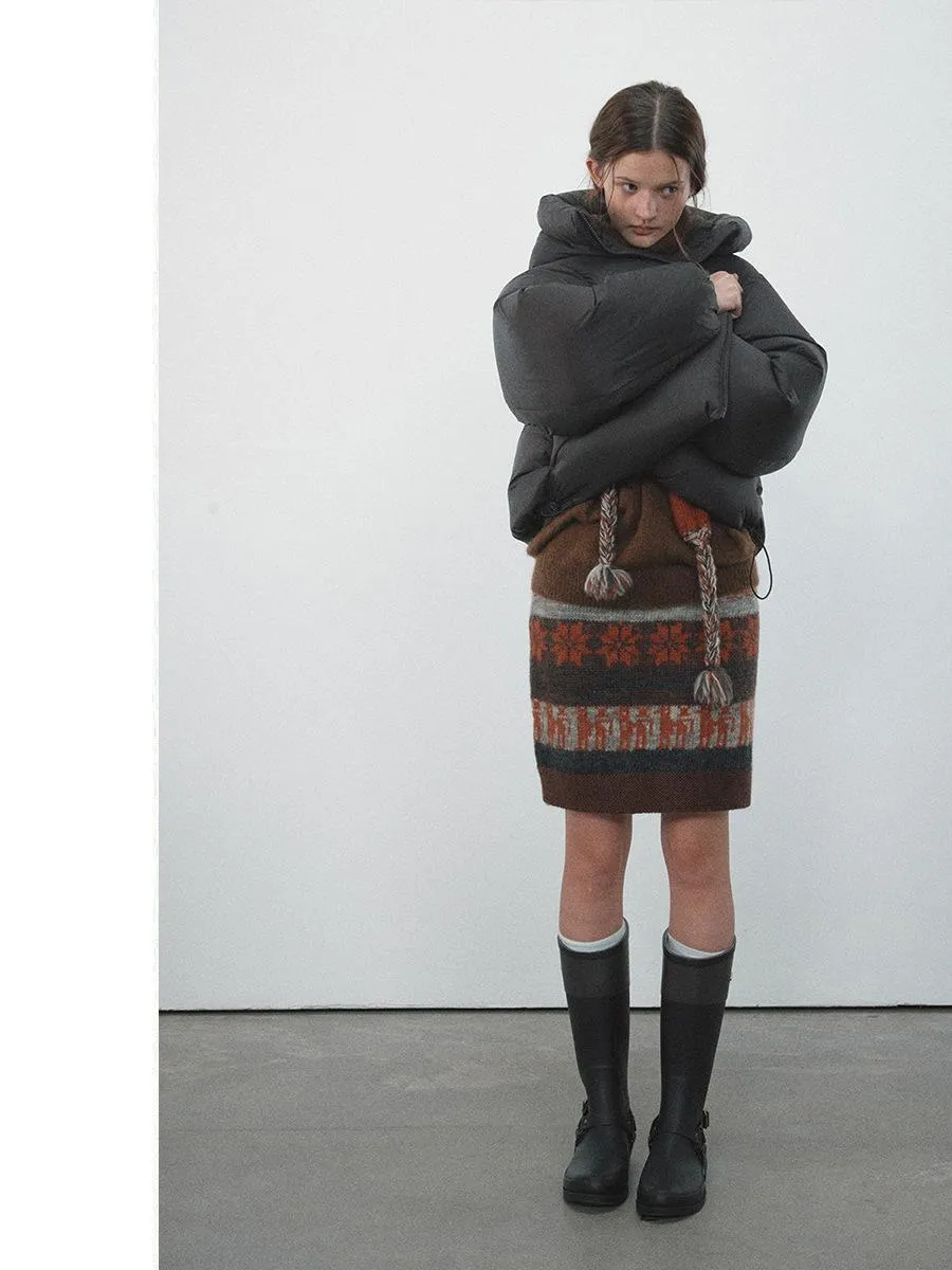Fair Isle Knit Skirt
