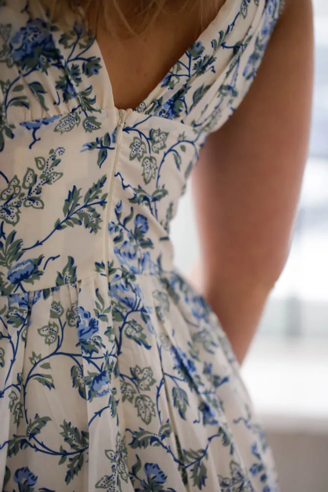 Floral Print Maxi Dress