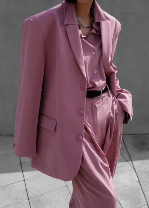 Gelso Oversized Blazer - Rose