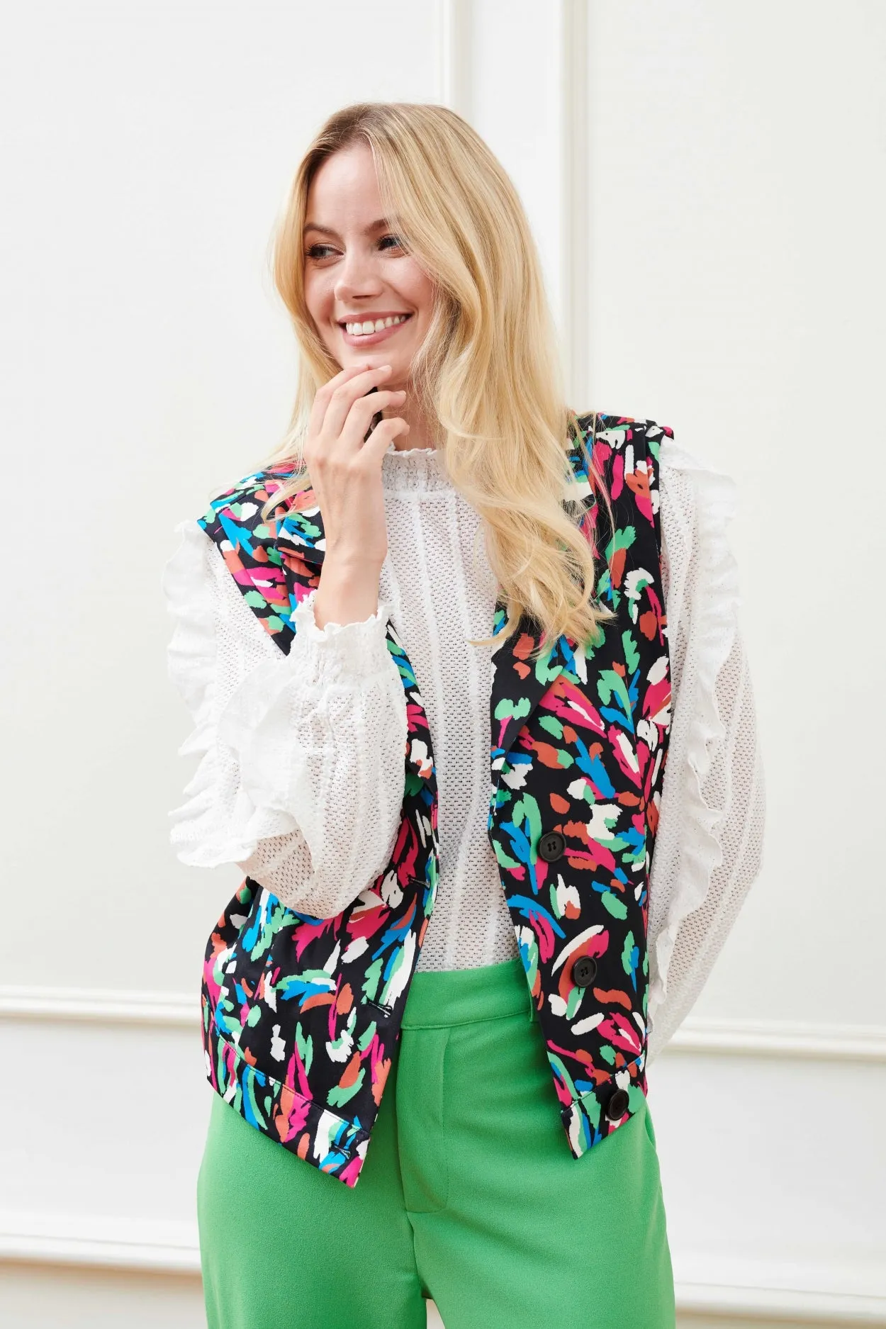 Gilet Frankie | Botanical multi