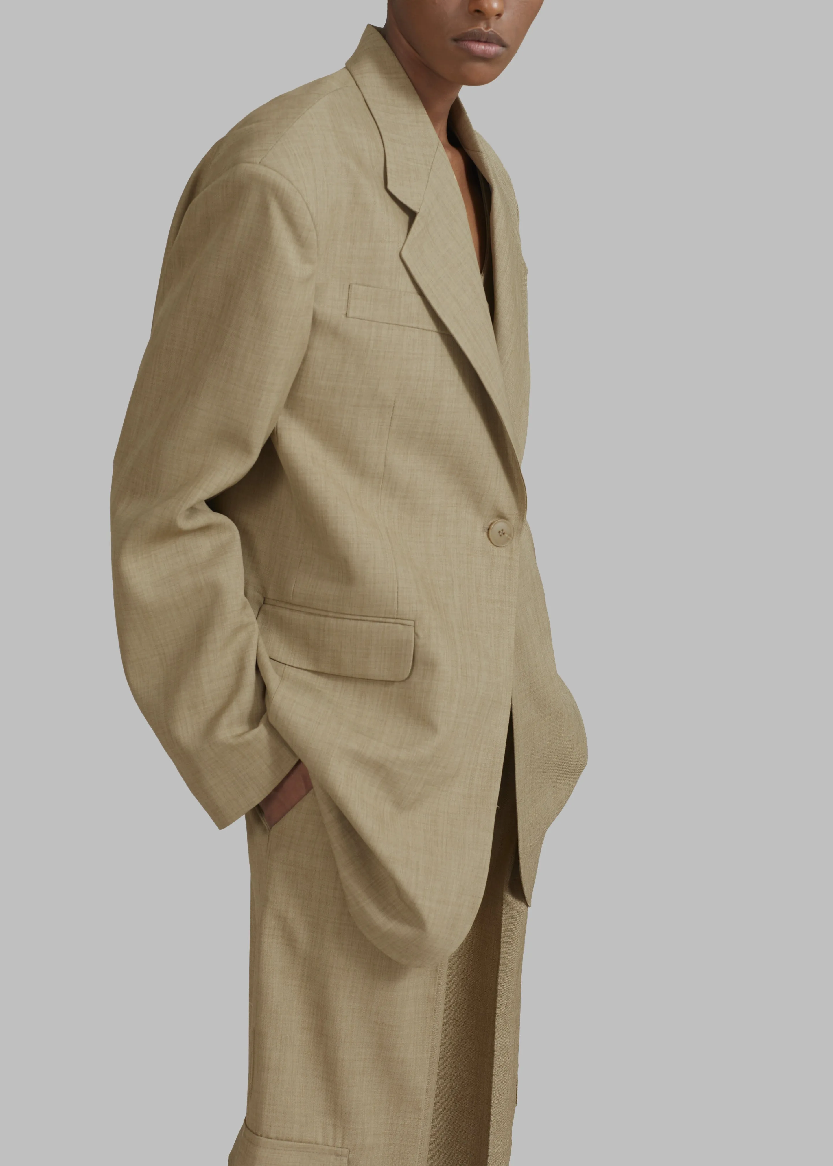 Gladys Blazer - Khaki