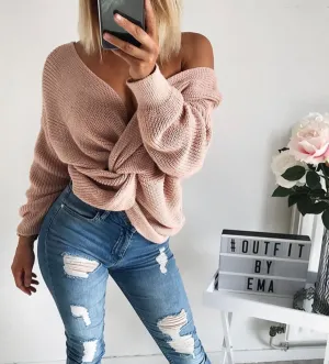 Got Me Twisted Sweater