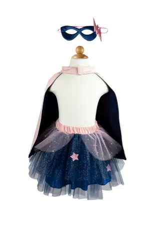 Great Pretenders: Super-duper Tutu/Cape/Mask, Pink & Navy