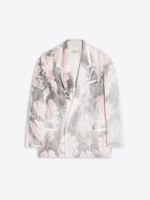 Hand printed blazer