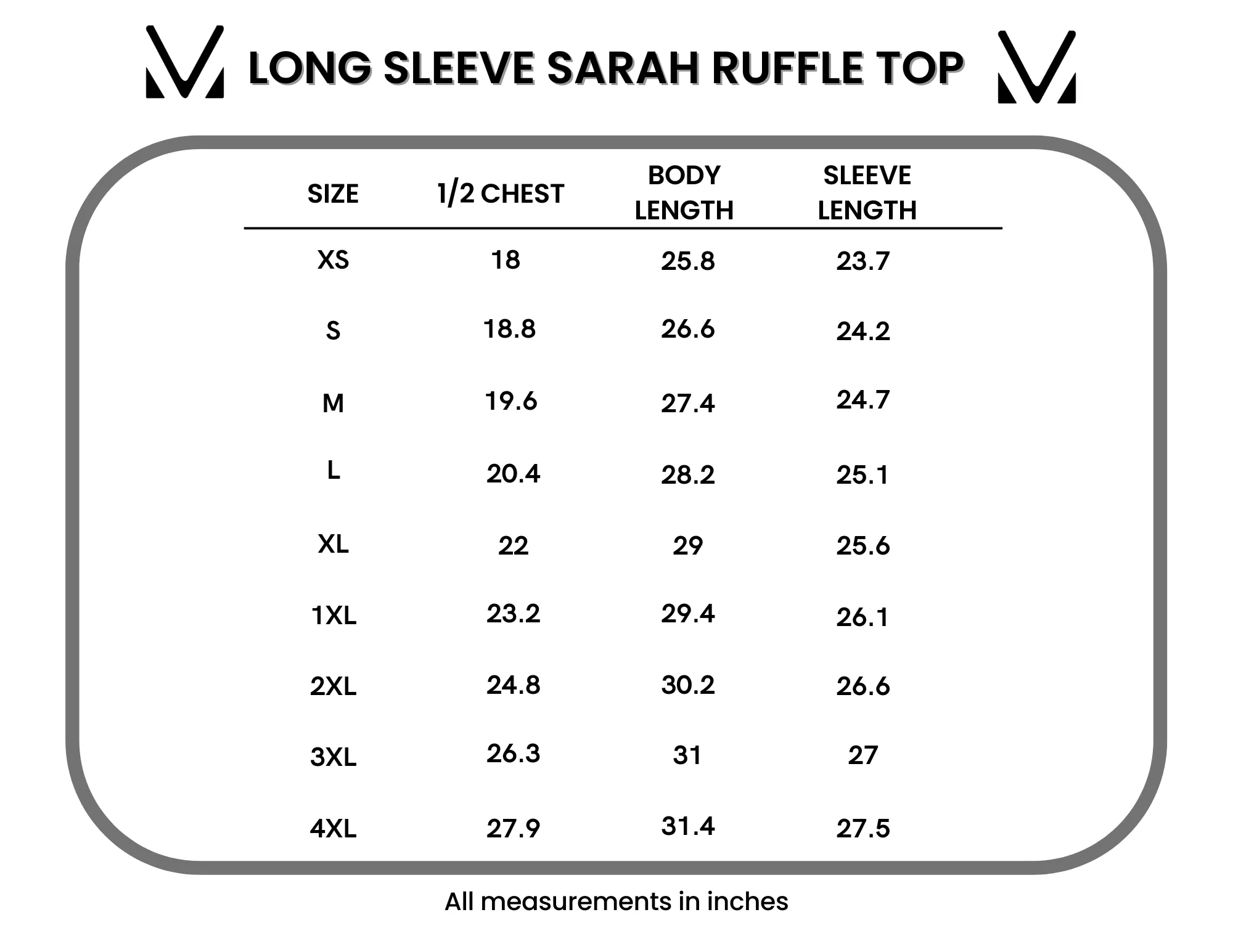 IN STOCK Long Sleeve Sarah Ruffle - Light Grey FINAL SALE