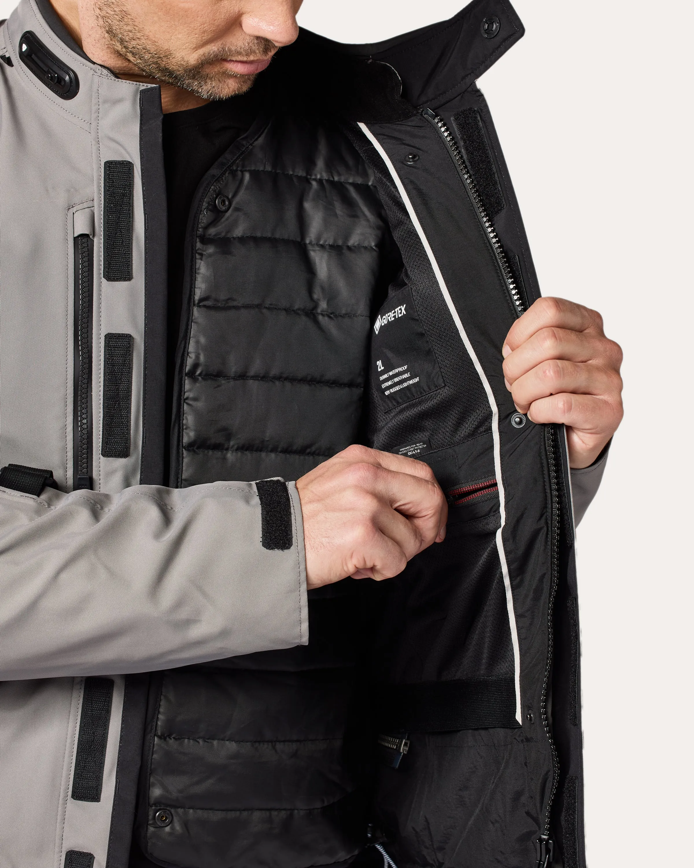 Jacket Vertical GTX | Silver