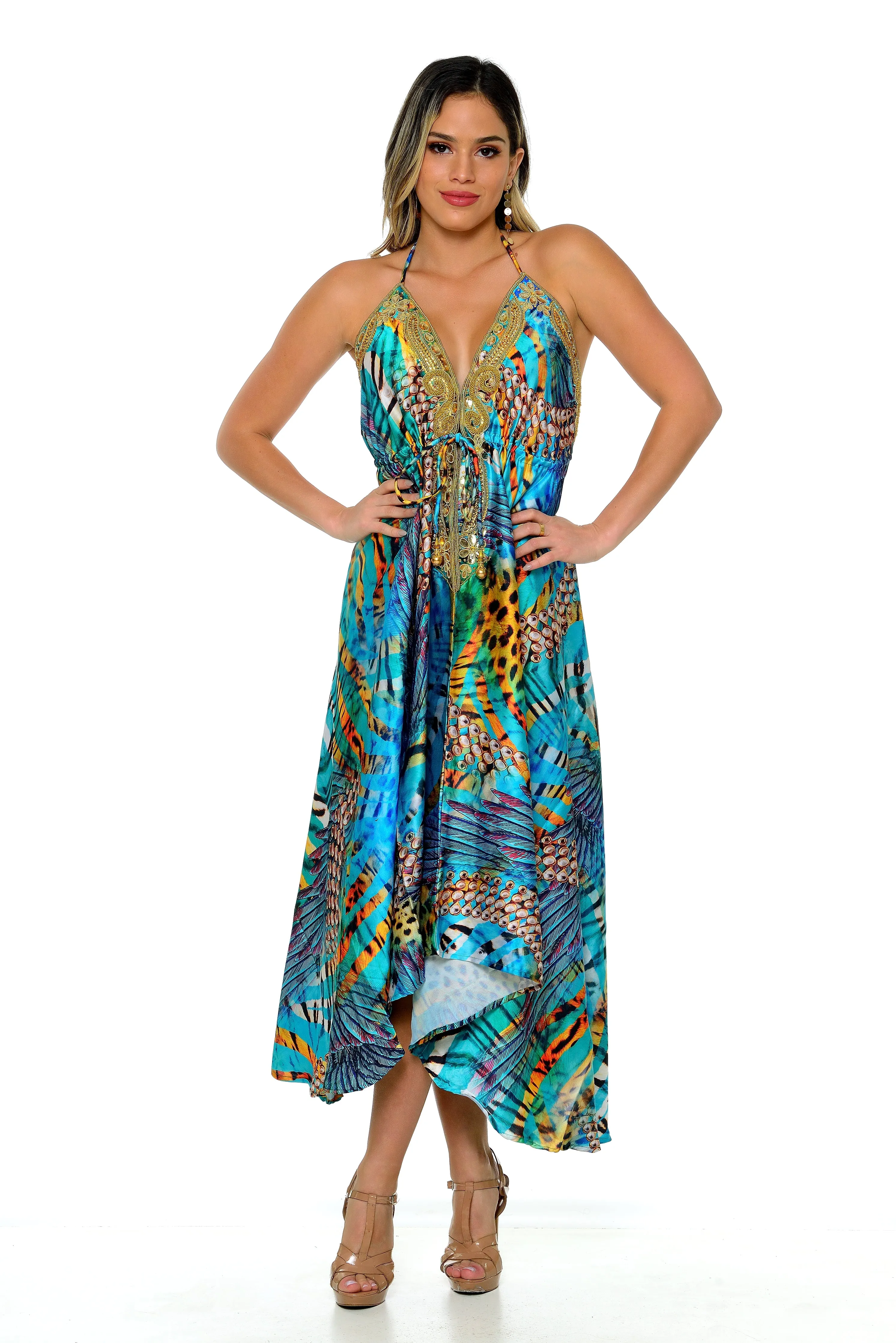 Joanna Scarf Dress