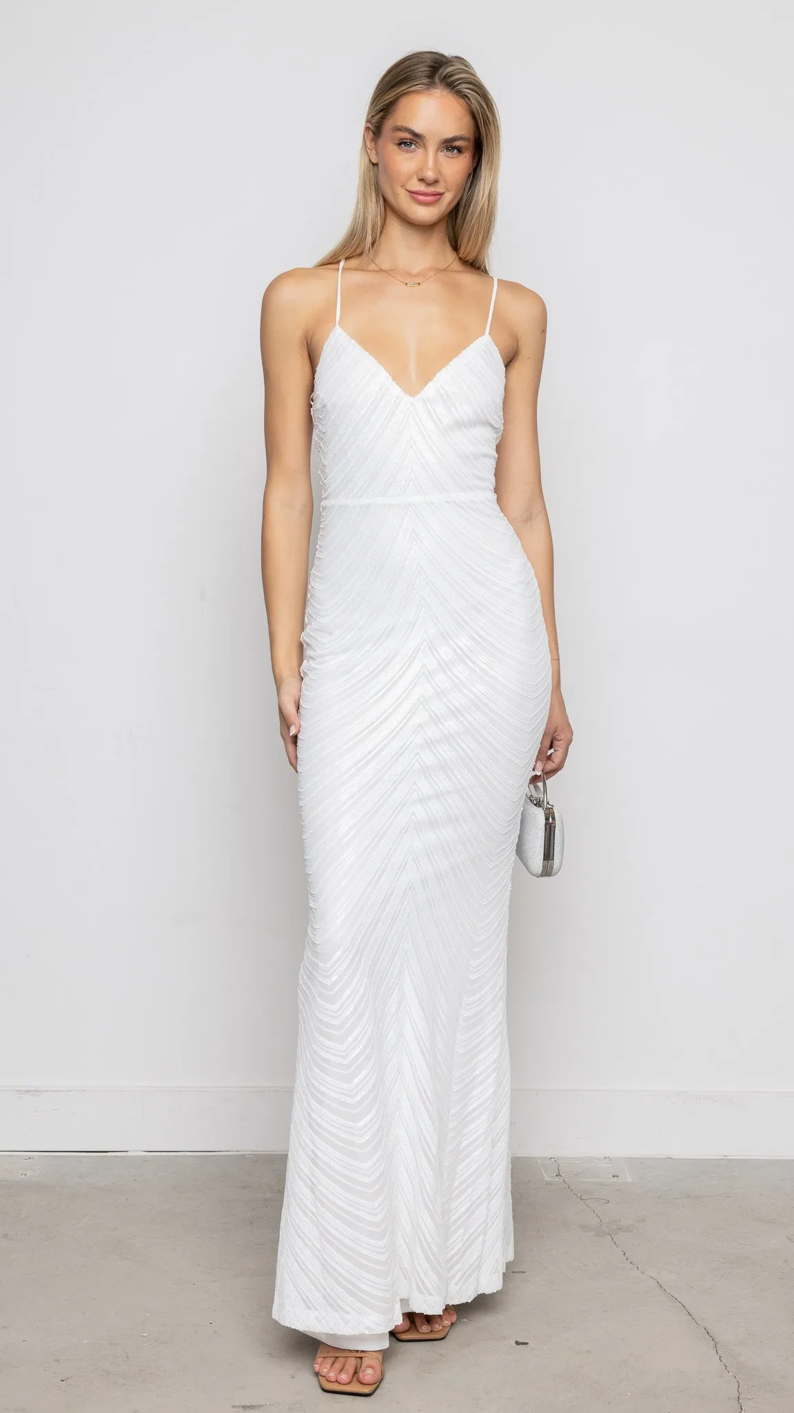 Kandice Maxi Dress in white