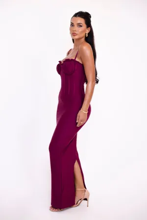 Ledia Berry Dress