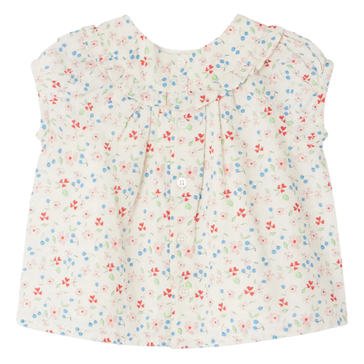 Line Rose Floral Blouse