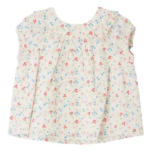 Line Rose Floral Blouse