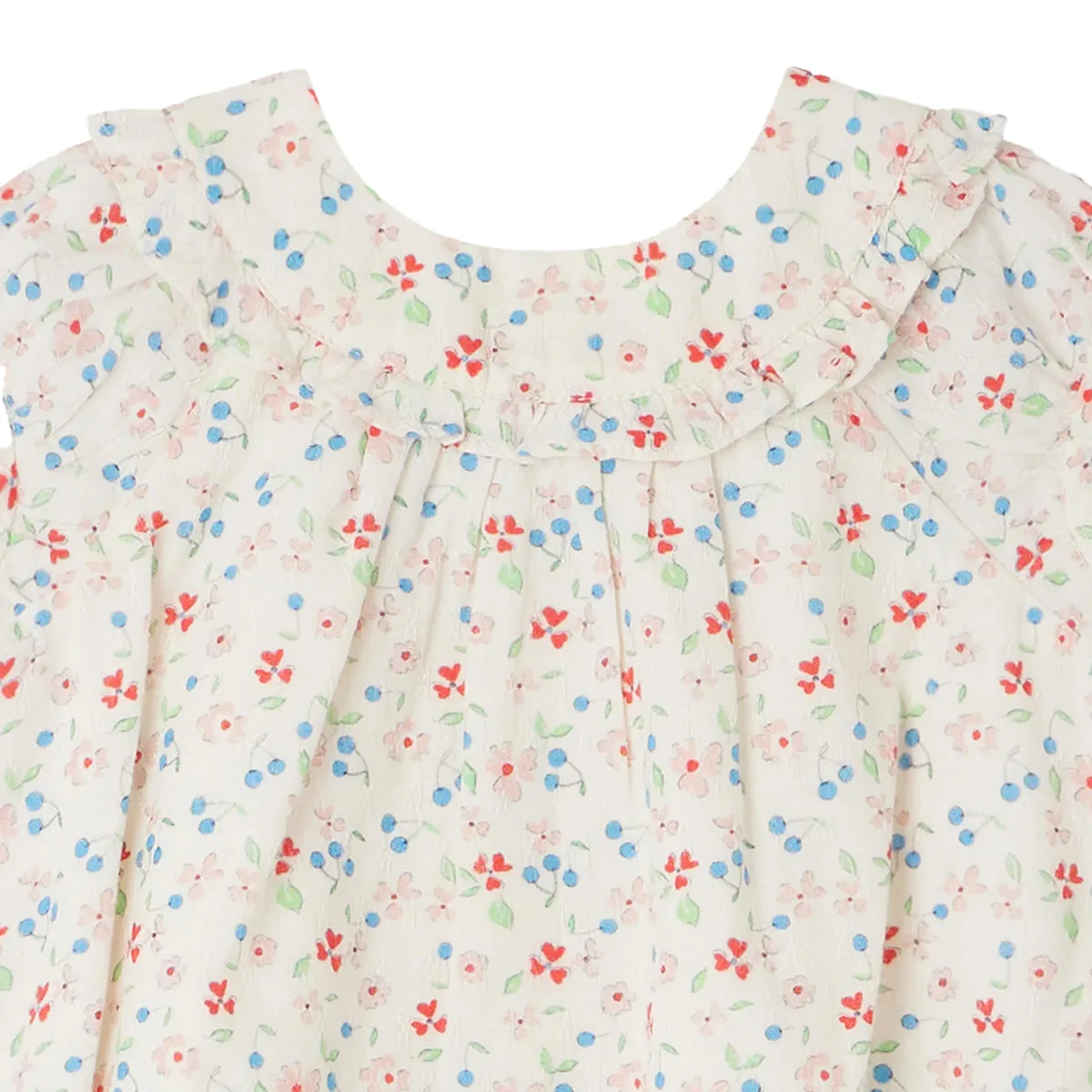 Line Rose Floral Blouse
