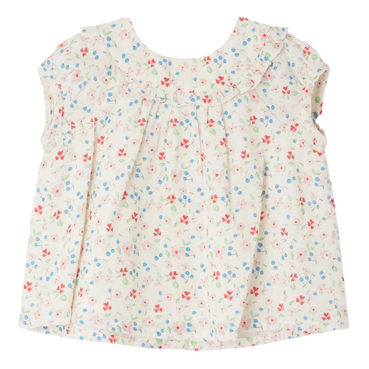 Line Rose Floral Blouse