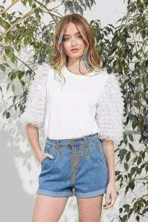 Lisa Frill Top