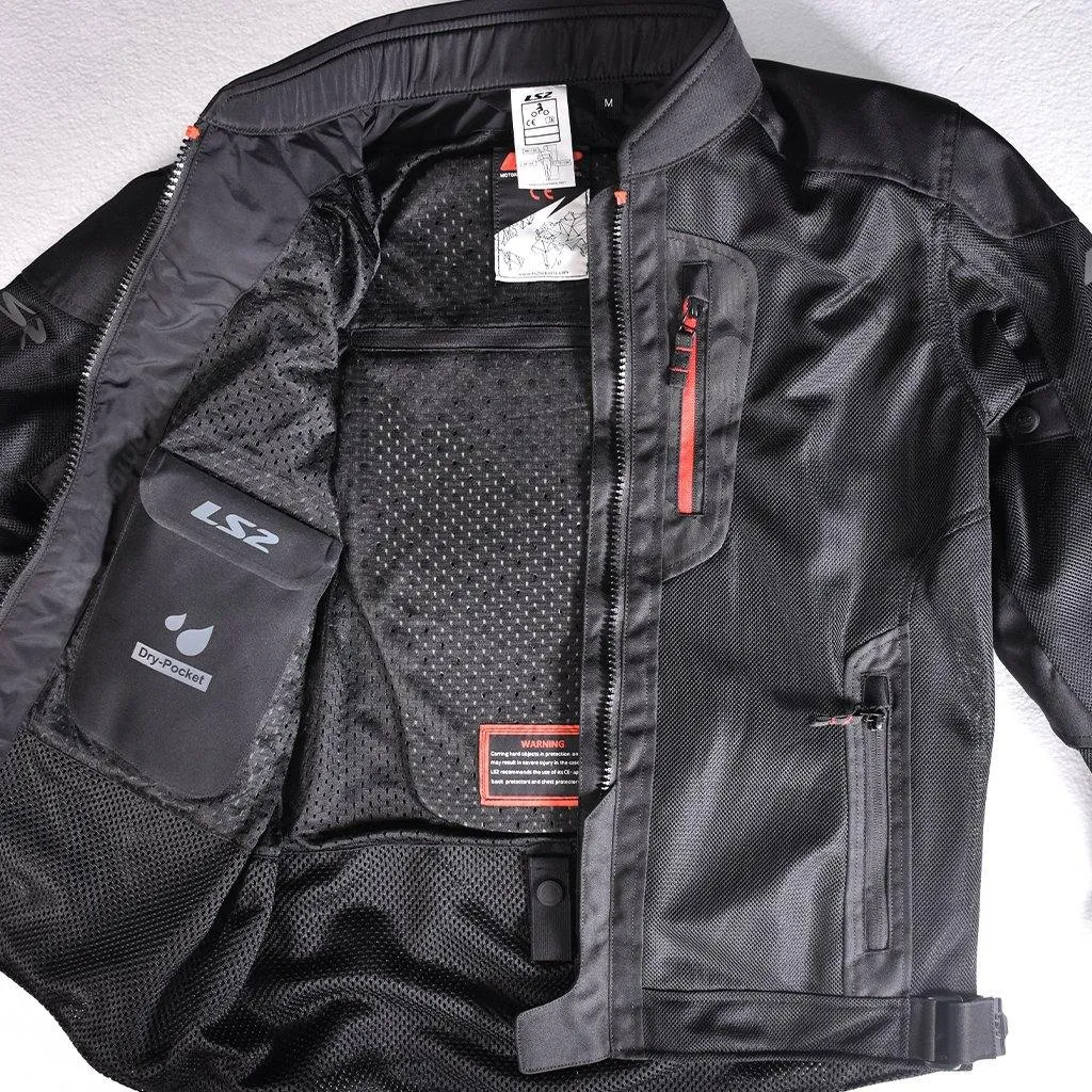 LS2 ALBA MAN MOTORCYCLE TEXTILE JACKET