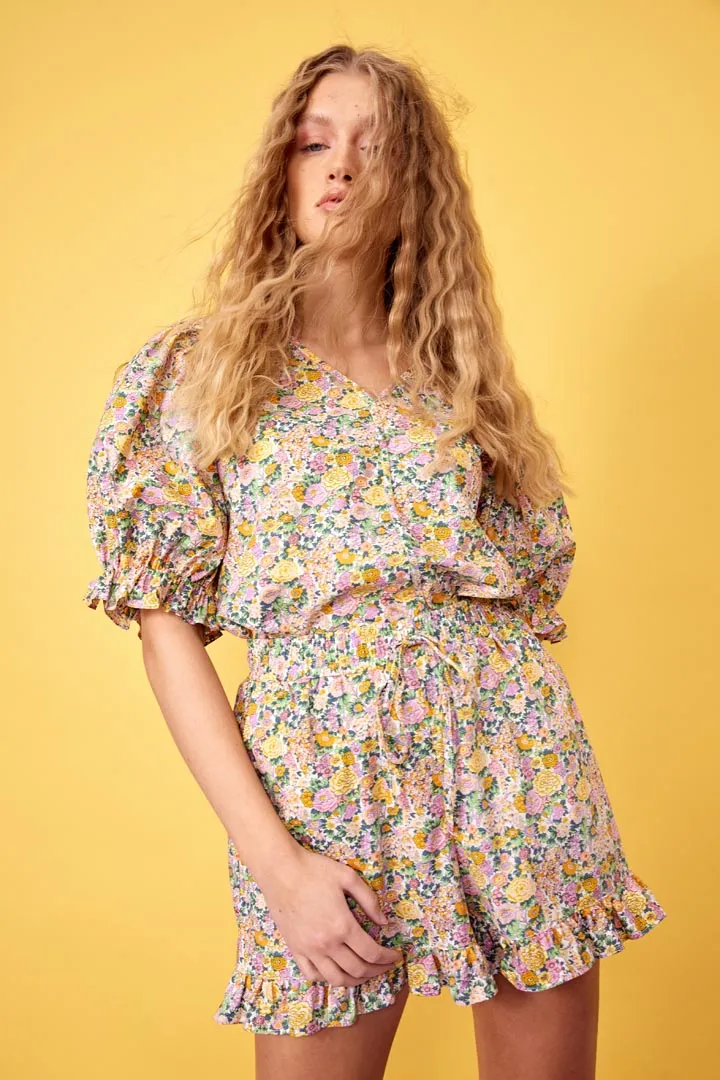 Macy Top - Flowerfield