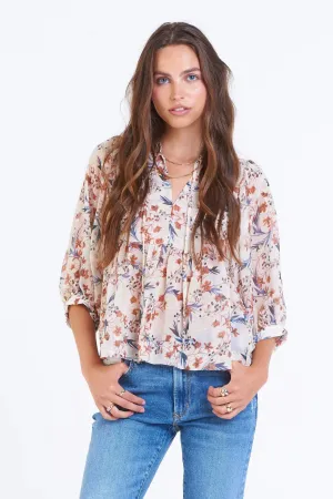 Malia V-Neck Top Spring Romance