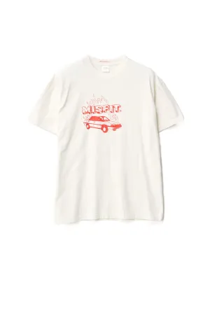 MISFIT BURNING DESIRES TEE - THRIFT WHITE