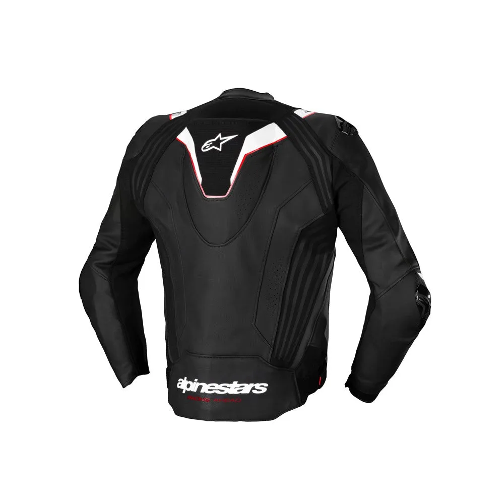 Missile v3 Ignition Leather Jacket Black/White 54