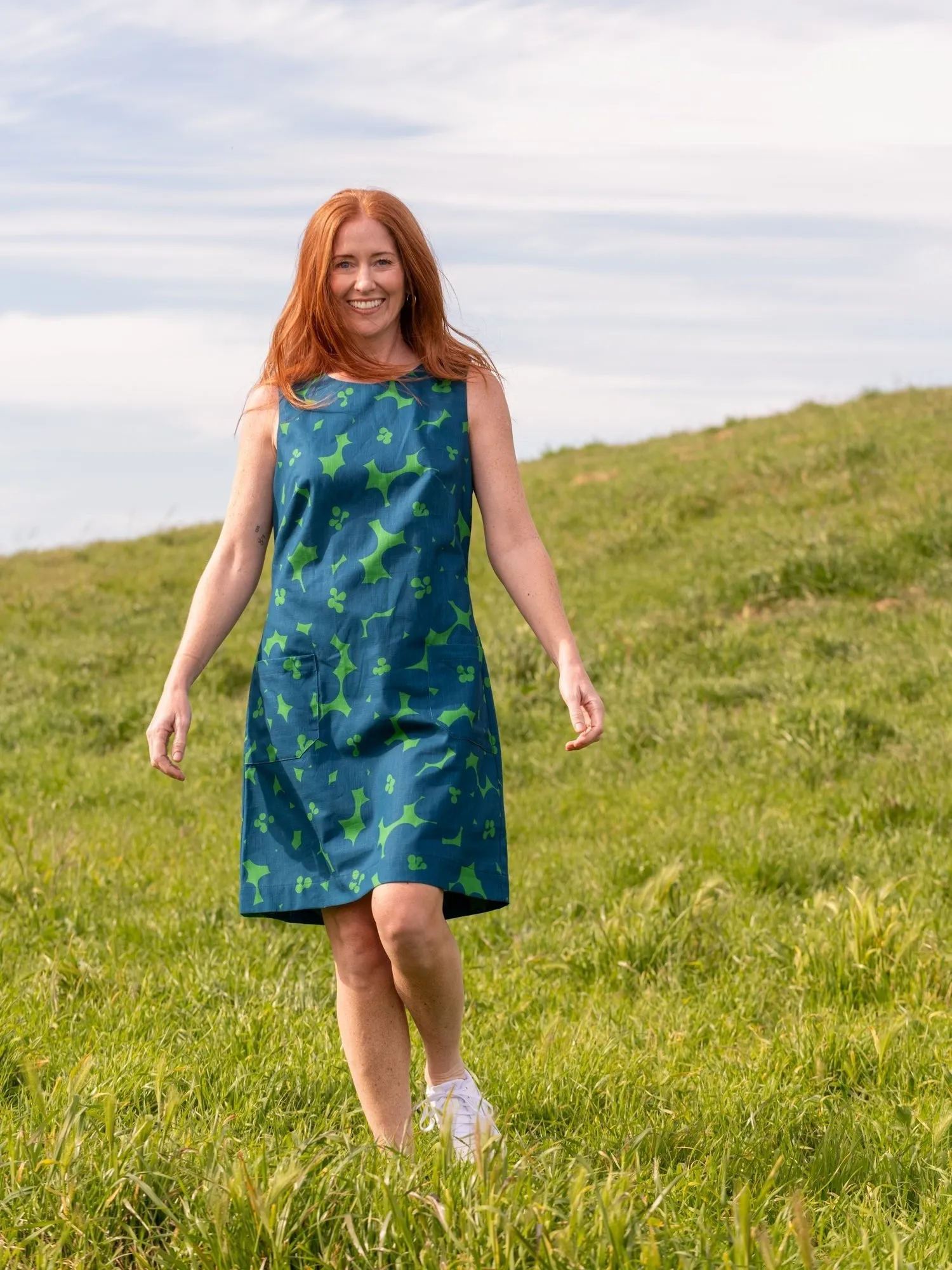 MOLLY dress Jumbo Blooms