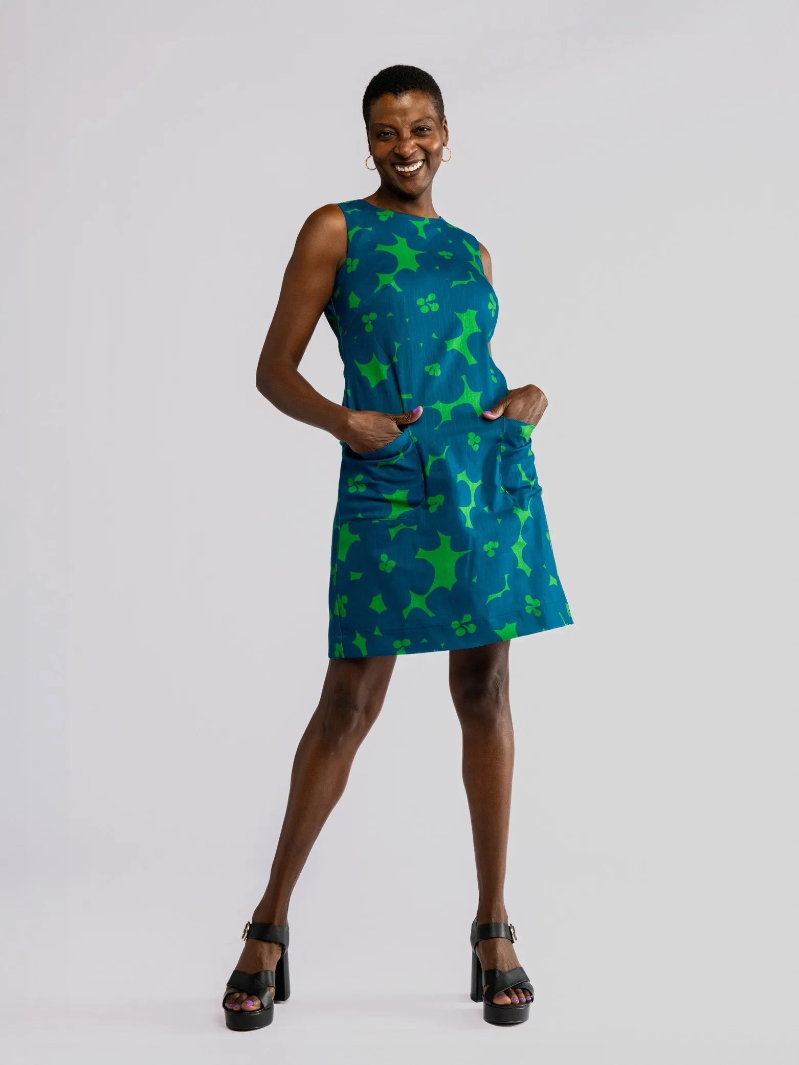 MOLLY dress Jumbo Blooms