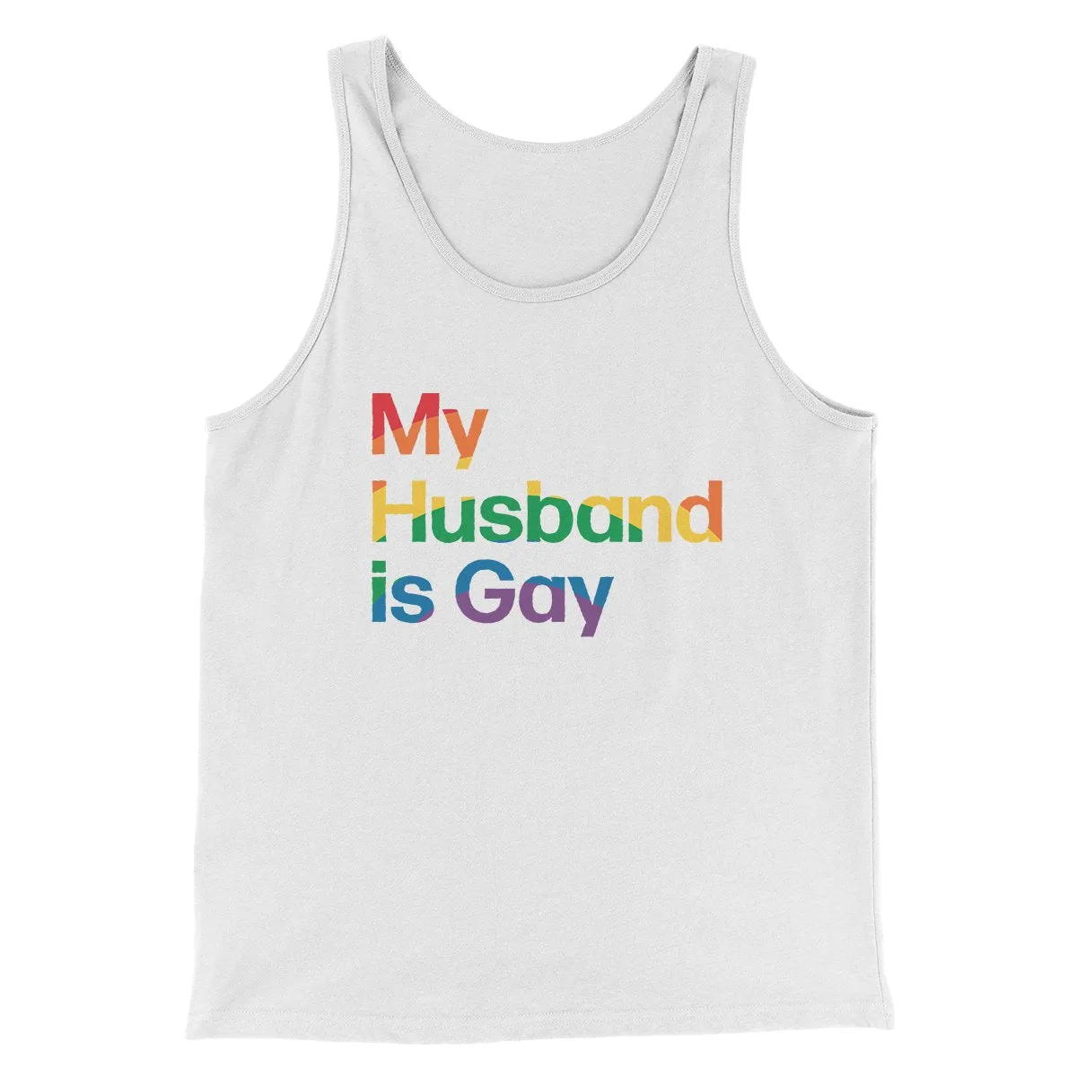 My Husband Is Gay Men/Unisex Tank Top