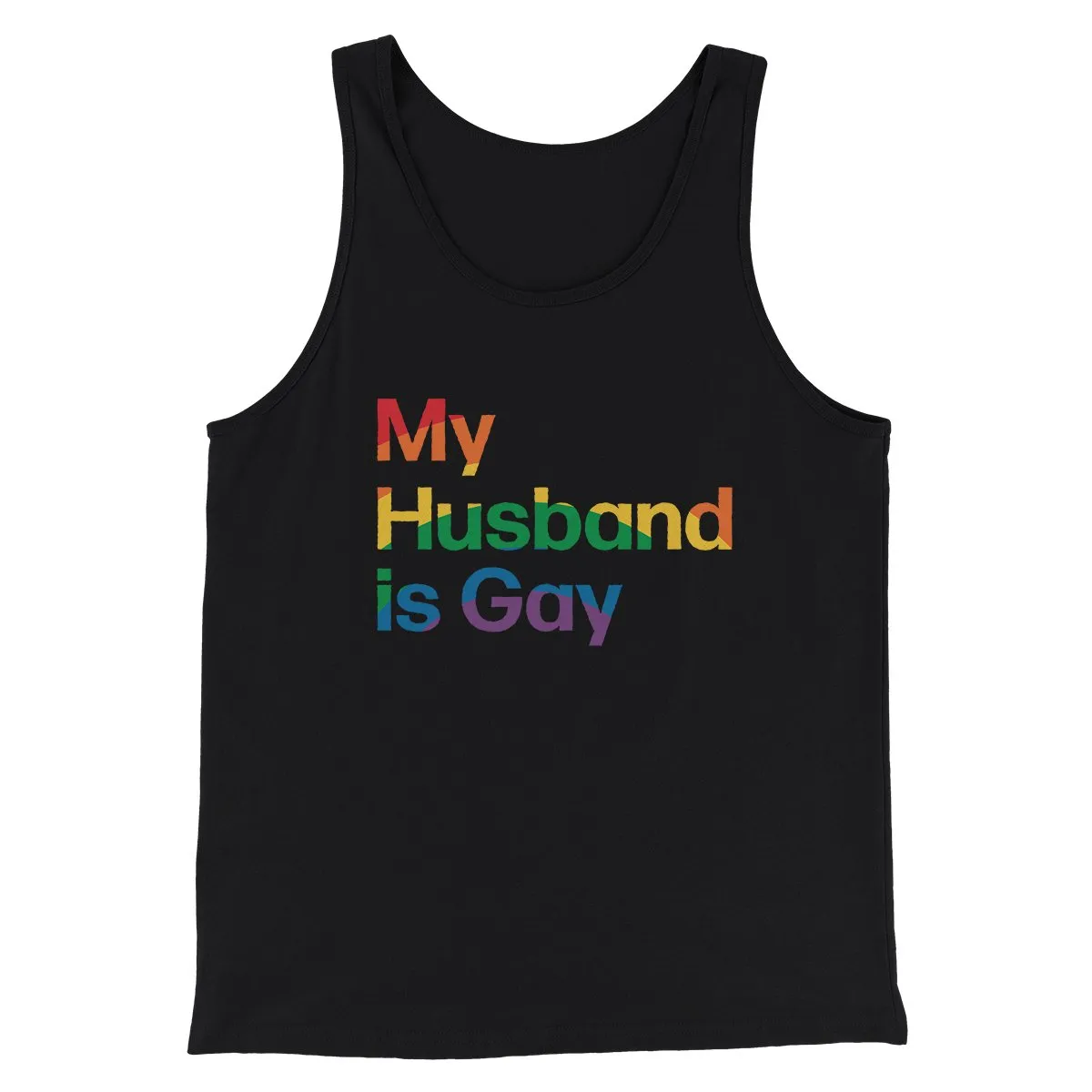 My Husband Is Gay Men/Unisex Tank Top