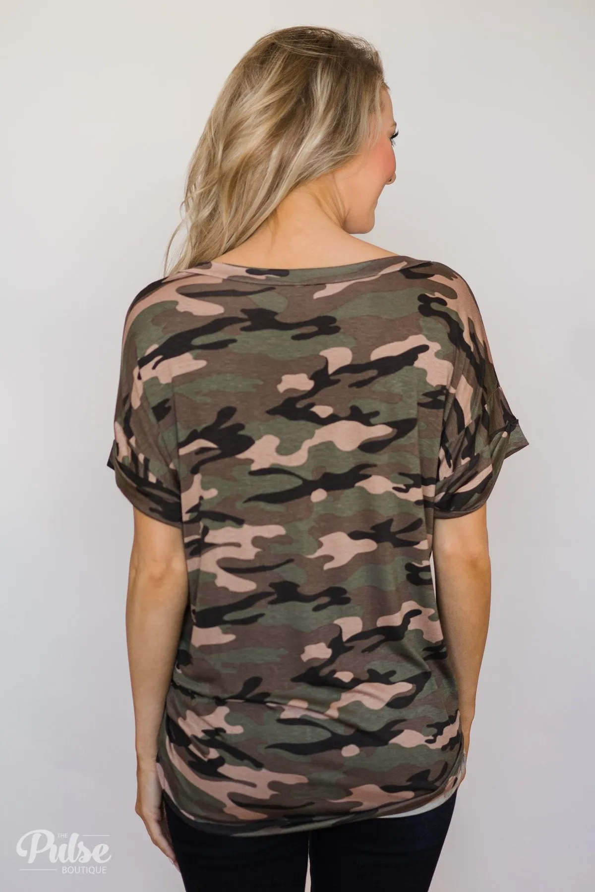 My Ideal Camo Pocket Tee