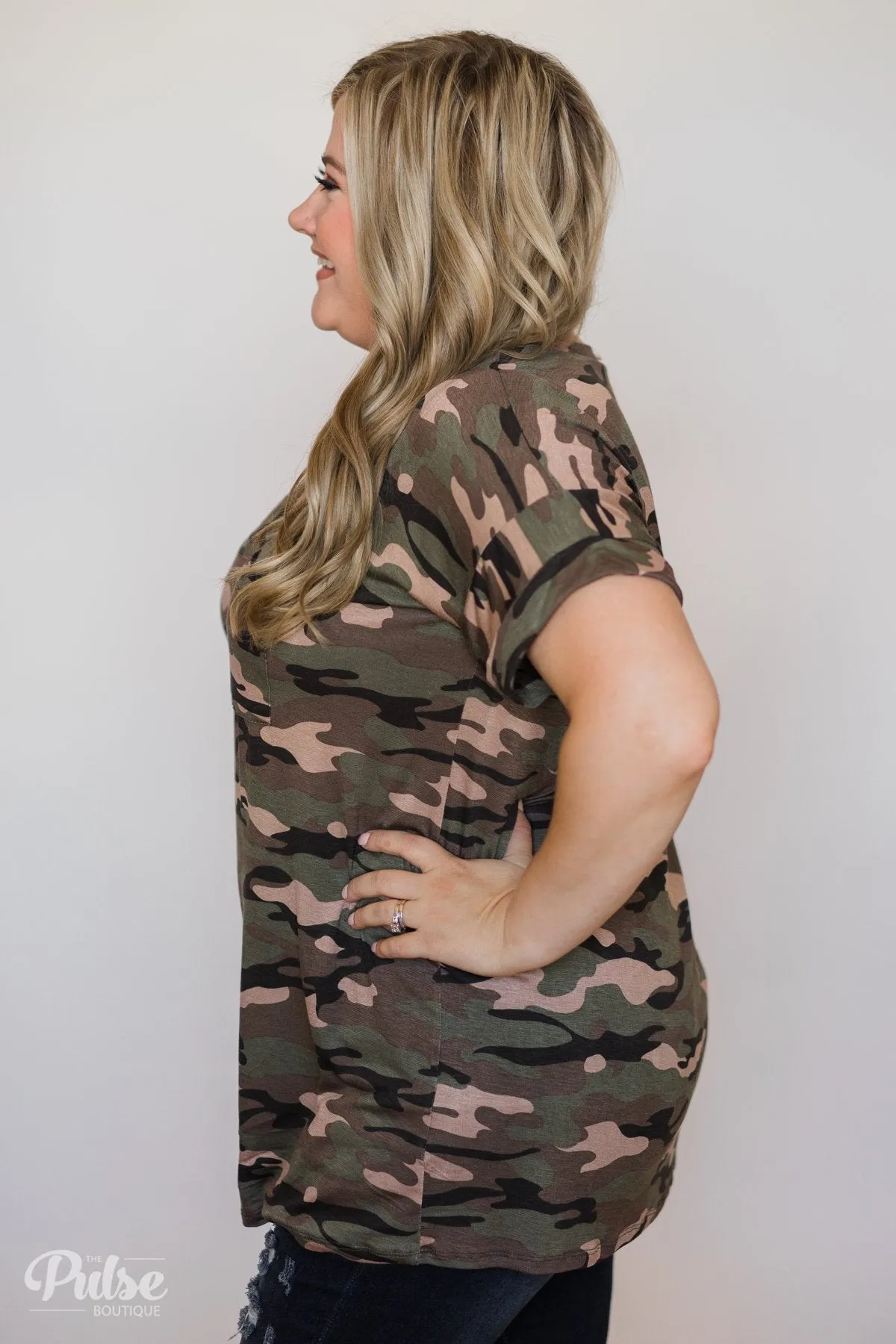 My Ideal Camo Pocket Tee