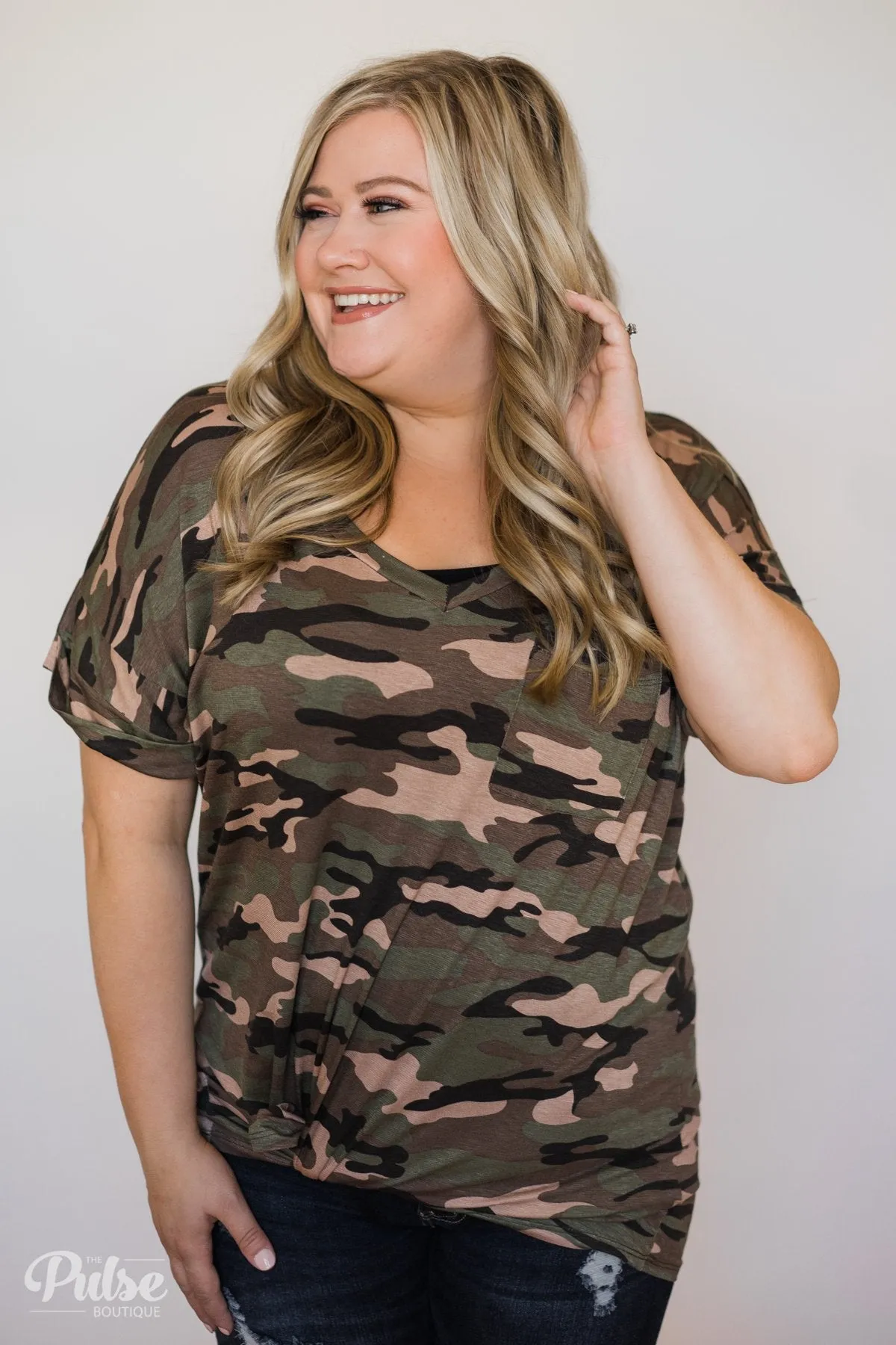 My Ideal Camo Pocket Tee