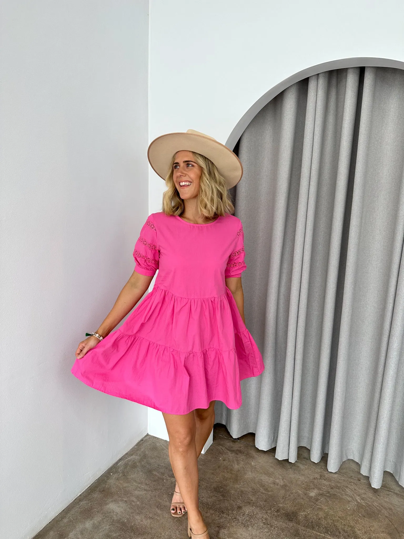 Nicky Dress- Pink