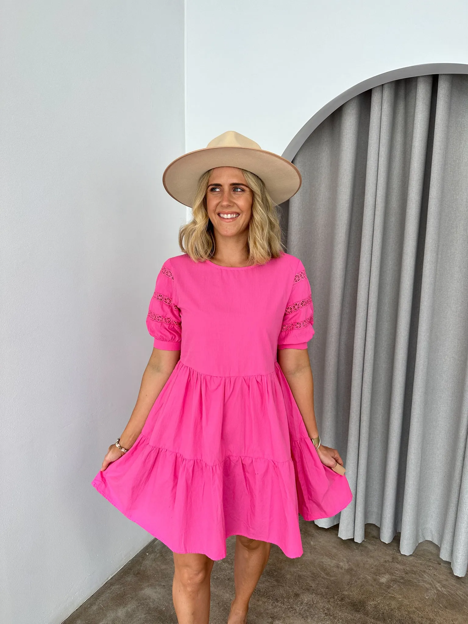 Nicky Dress- Pink