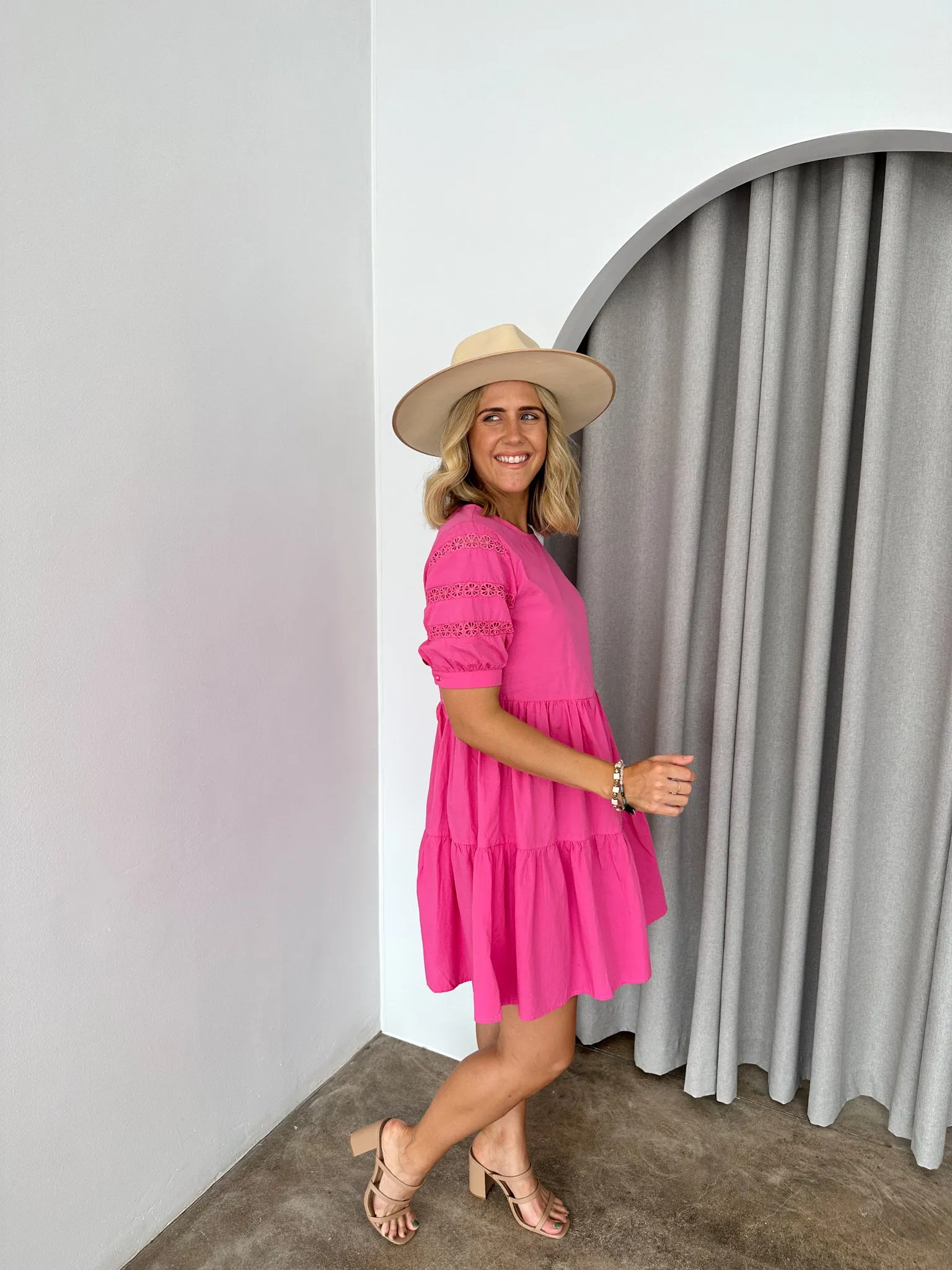 Nicky Dress- Pink