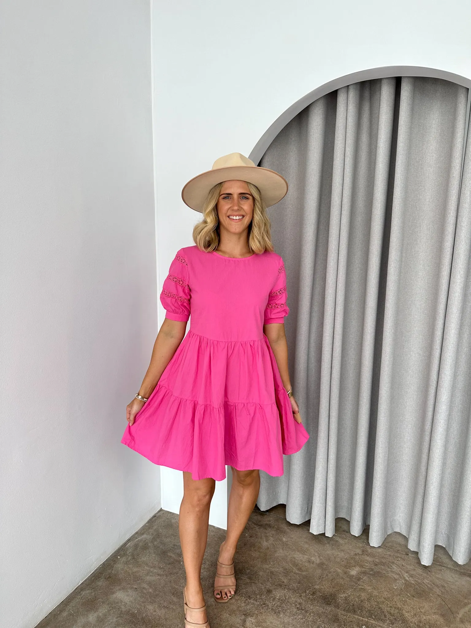 Nicky Dress- Pink