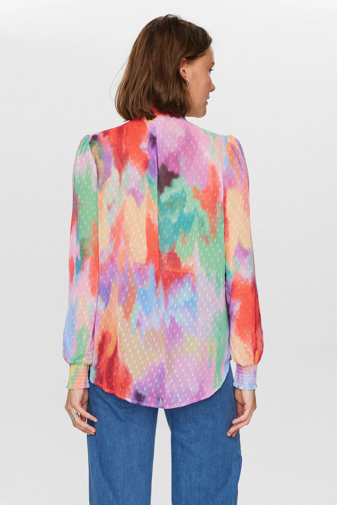 NUMARTINA SHIRT W/O RUFFLE - Lavender Crystal