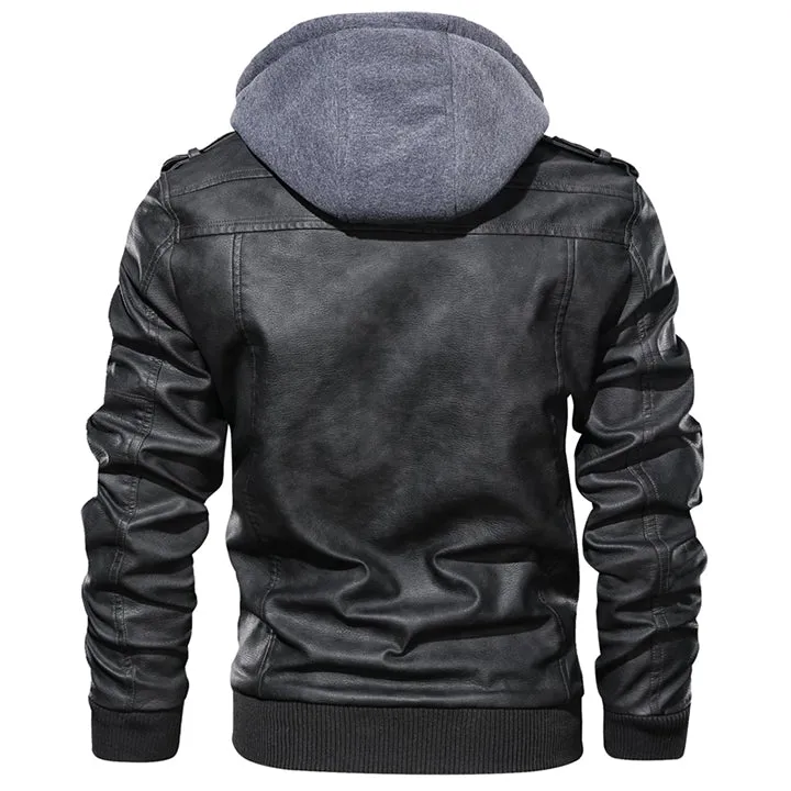 Obsidian Leather Jacket