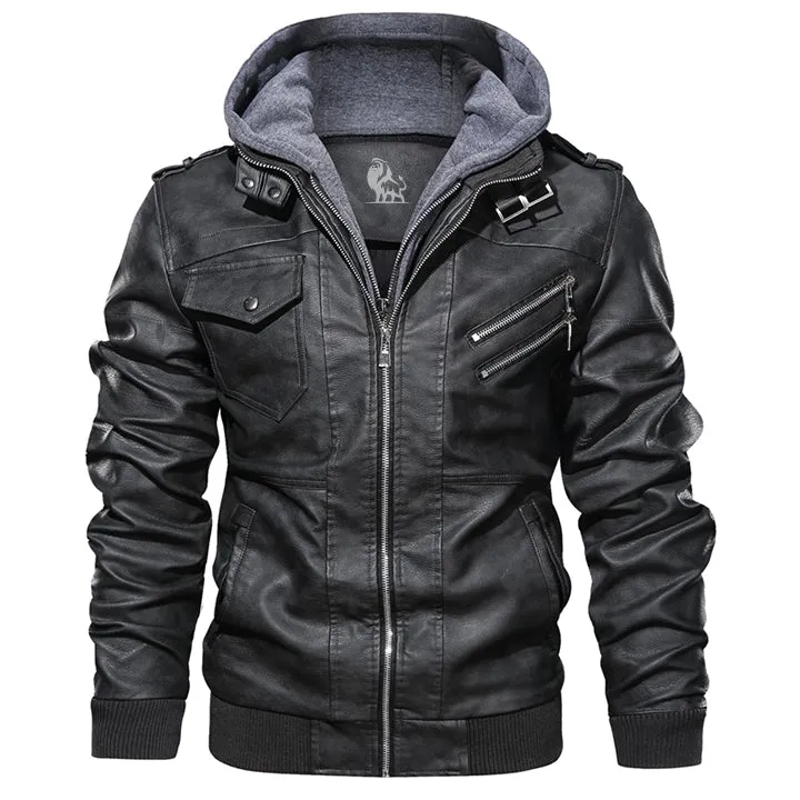 Obsidian Leather Jacket