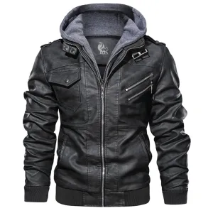 Obsidian Leather Jacket