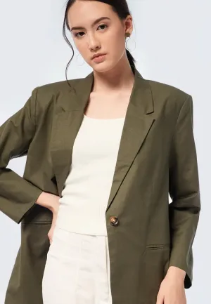 Oversized Long Sleeve Blazer