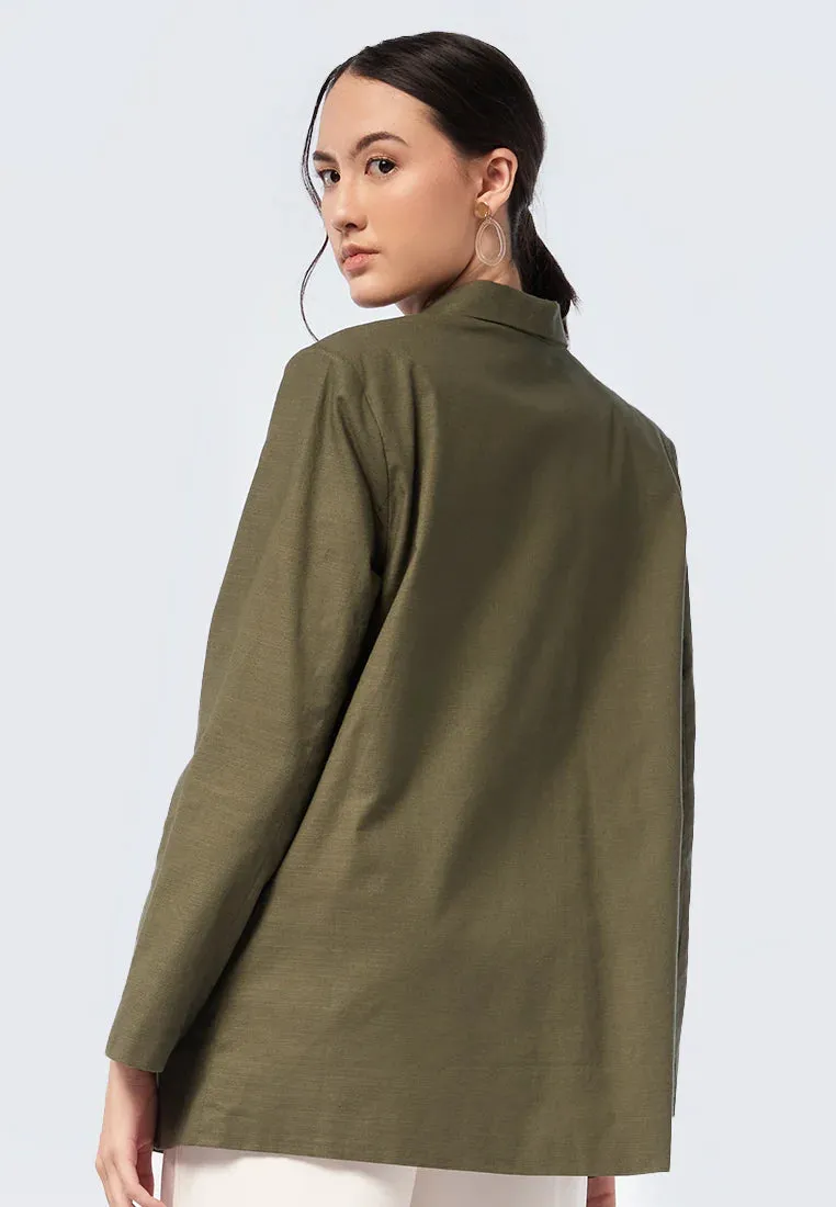 Oversized Long Sleeve Blazer